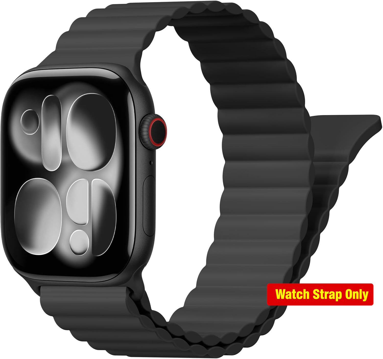 Silicone Loop Wristband for Apple Watch Series 11, Fits 40mm and 44mm Models