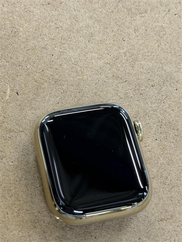 Apple Watch 7 LTE 41mm Stainless Gold Stylish Smartwatch(Missing Band)