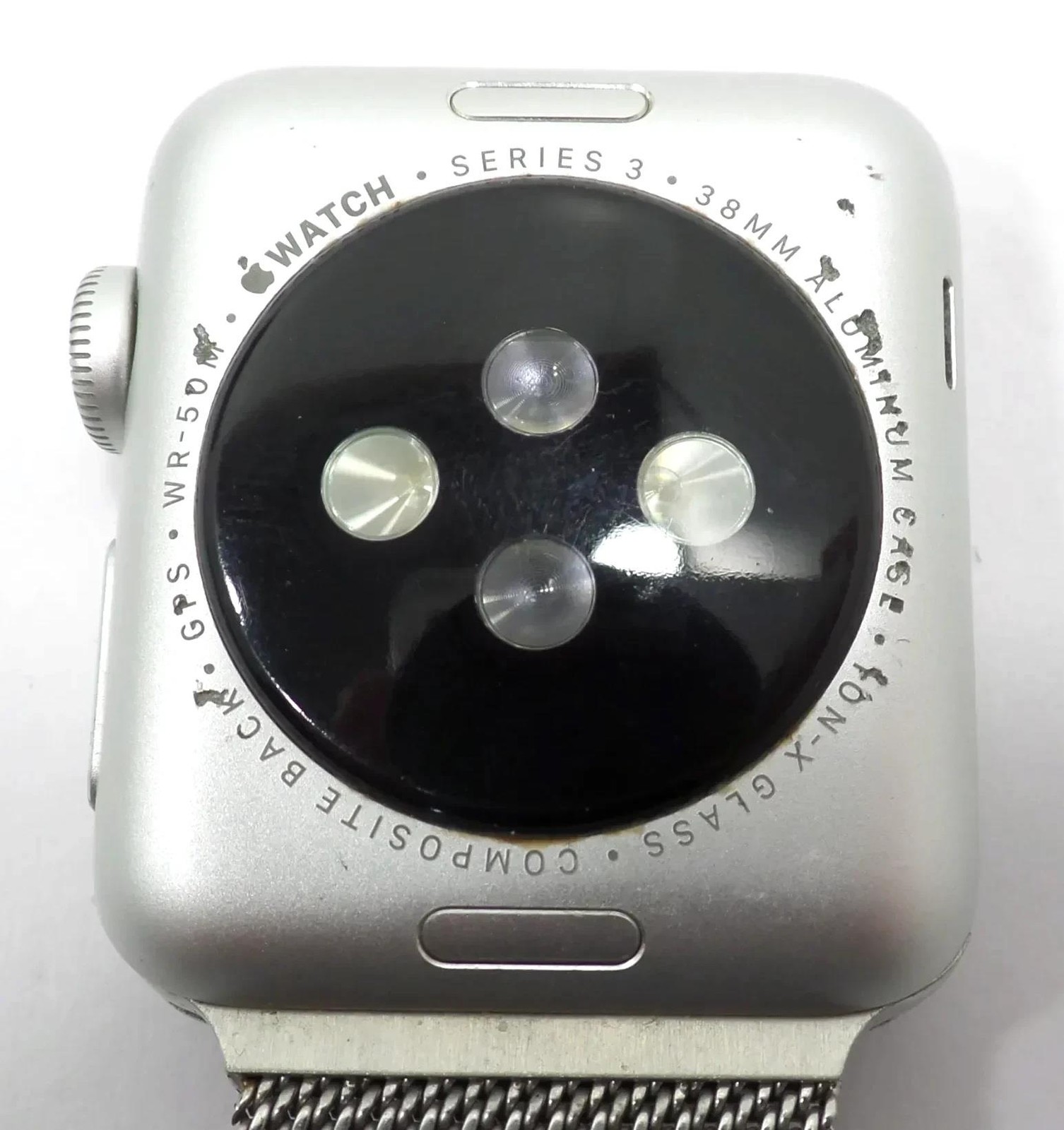 APPLE Watch Series 3 GPS – 38MM Aluminum Case A1858 – Silver