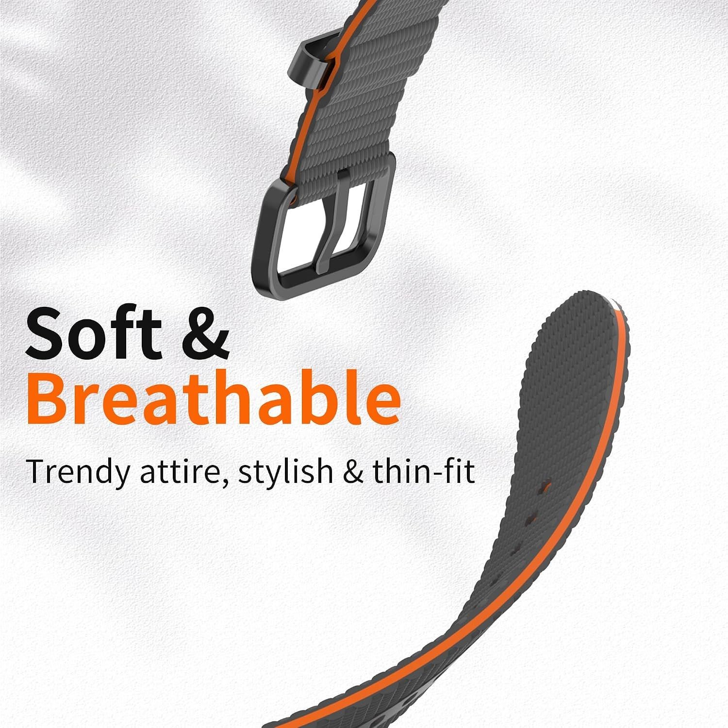 Comfortable Silicone Band for Samsung Galaxy Watch 8/8 Classic 40mm 44mm 46mm