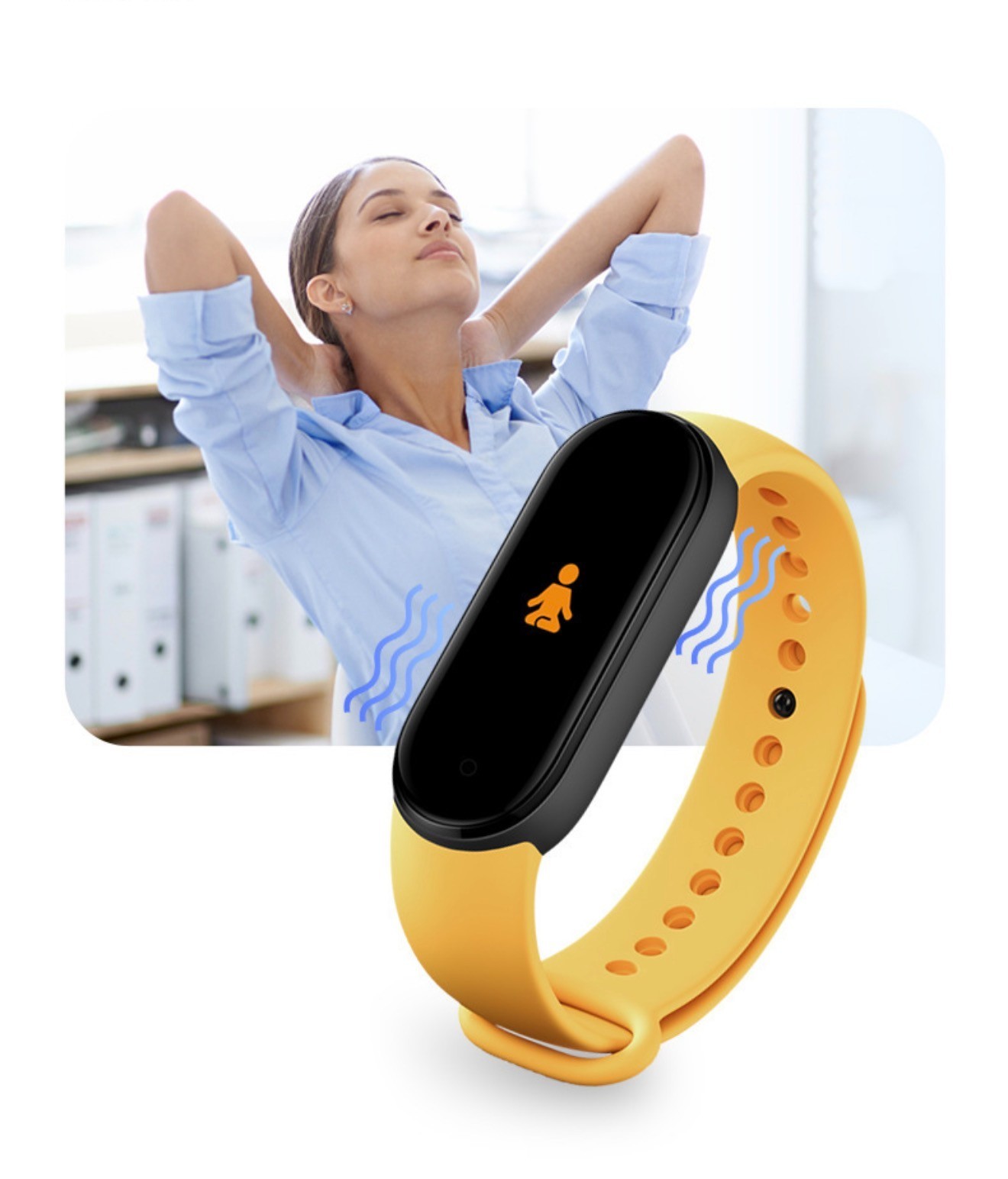 Fitness Tracker Smart Watch M9 Heart Rate Sleep Monitor IP68 Waterproof Unisex