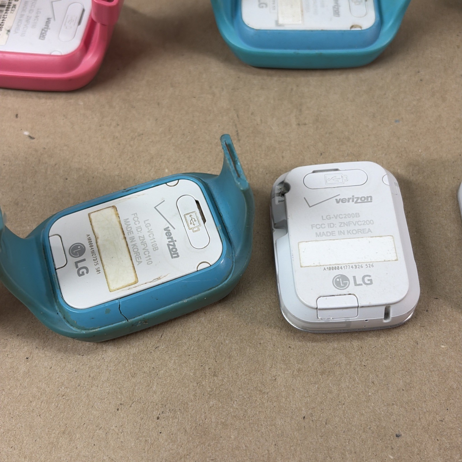 LG Verizon Gizmo Pal / Gadget Lot of 21 Kids Smartwatch LG-VC110 / 200B UNTESTED