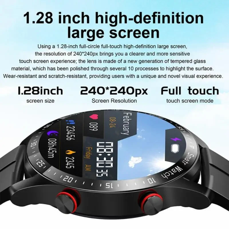 HW20 Round Smartwatch, Unisex Fitness Tracker, Heart Rate, Call Feature Buy 1 G1