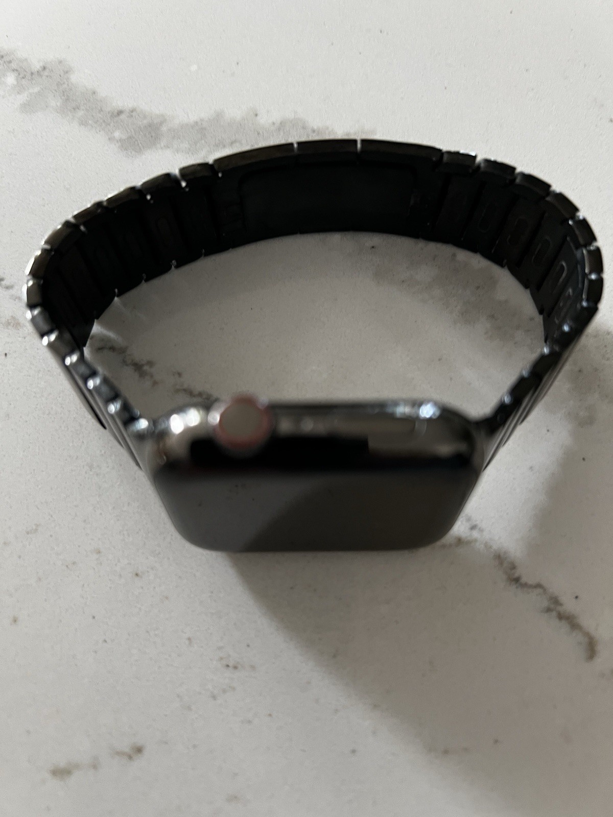 Apple Watch Series 6 44mm Stainless Steel Space Black Link Bracelet GPS Cellular