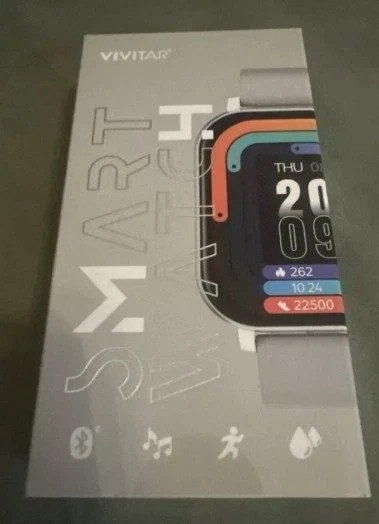 Vivitar Smart Watch 1.69″ Touch Screen Waterproof SMRTW20 Fitness Tracker