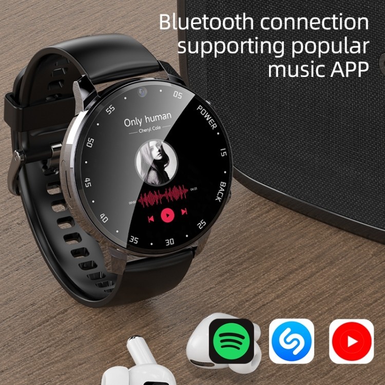 A3 4G Android 8.1 Smart Watch GPS Face Recognition IP67 Waterproof 1.43″