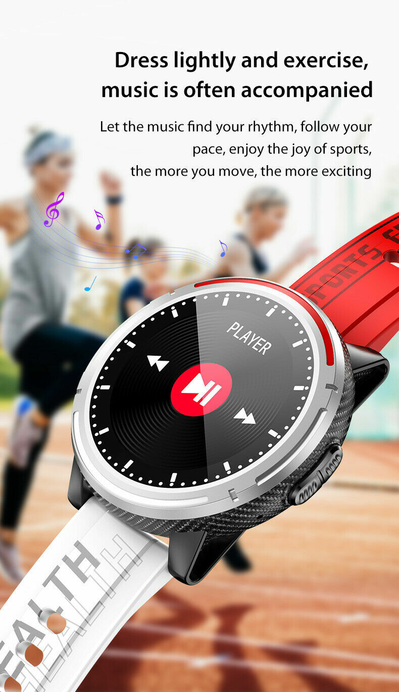 Digital Waterproof Smartwatch Phone Call Fitness Heart Rate