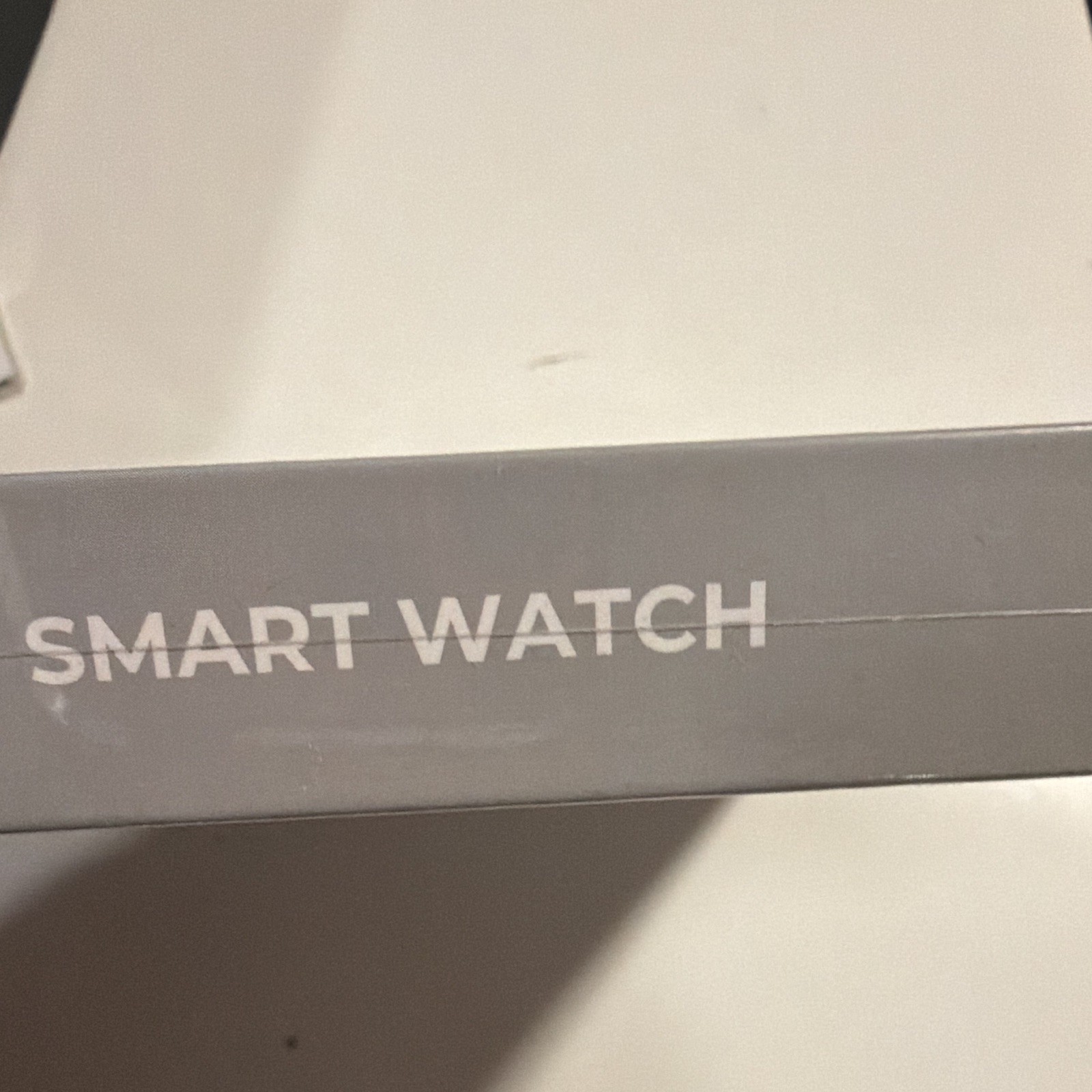 Smart Watch Full-Touch 49mm Black Silicone Band Touch Screen Heart Rate