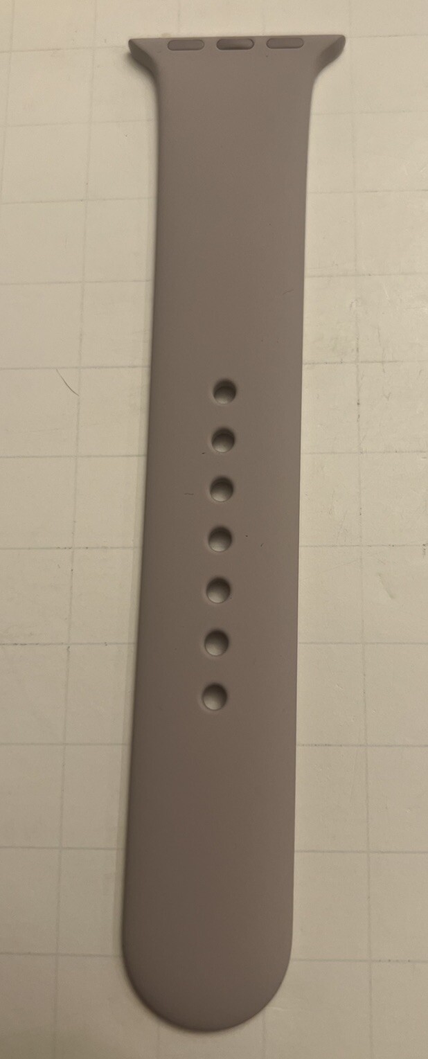 Apple Watch Sport 1st Gen Rose Gold 38mm Case 7000 Series w/ Lavender Sport Band