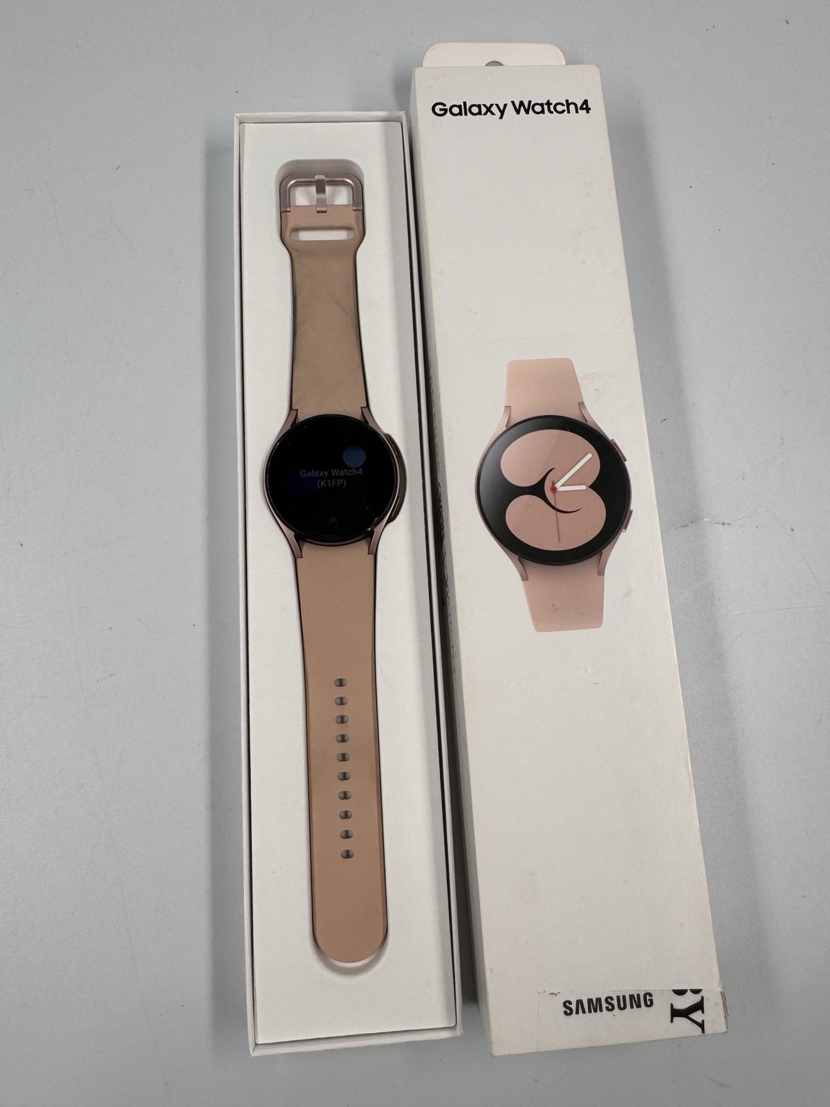 Samsung Galaxy Watch4 SM-R860 40mm Aluminum, Authentic,gold Color,cracks,#2