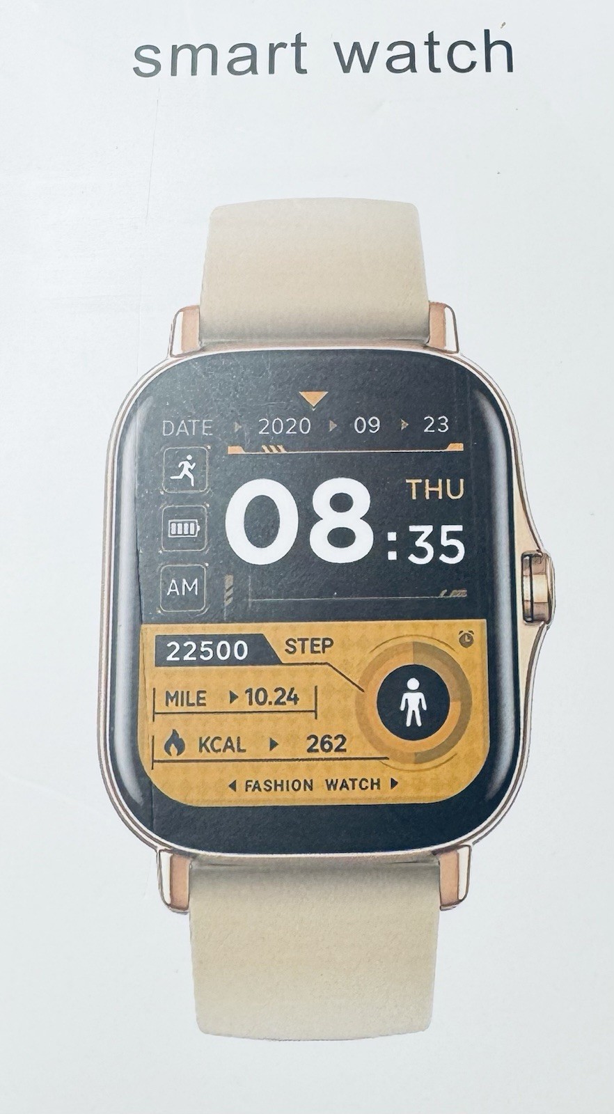 Smart Watch Fitness Tracker Heart Rate iOS And Android Model Y13 (Black)