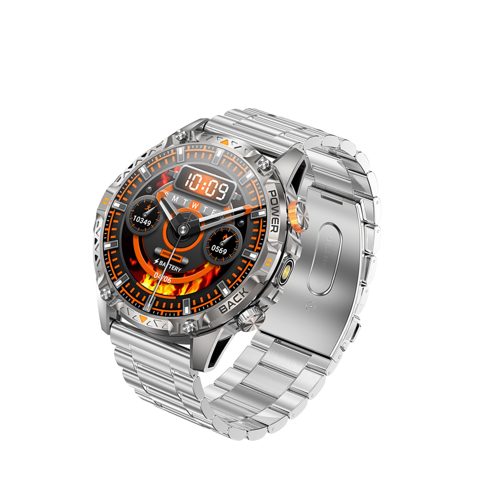 Outdoor Smart Watch Sports Smartwatch 1.7 Inch HD Screen 100+ Sport Mode GFHS