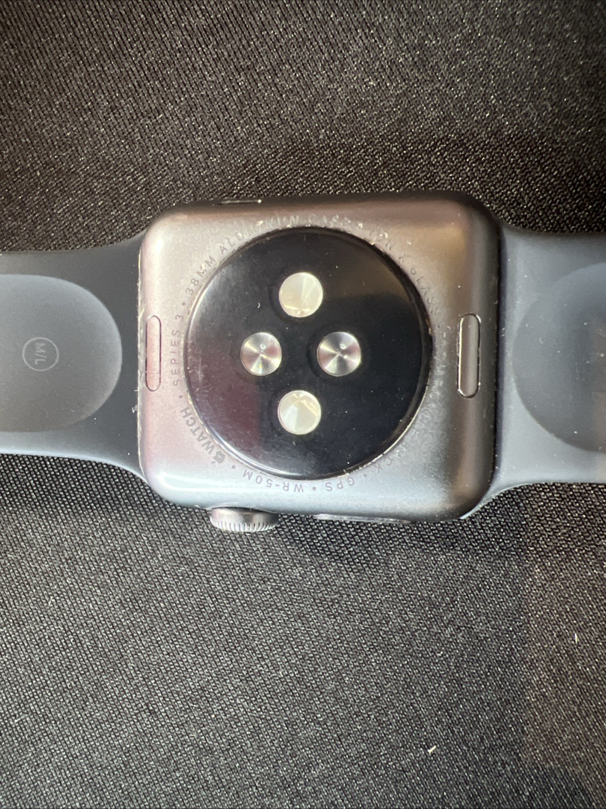 Apple Watch Series 3, 38mm, Space Gray, Unlocked, Extra Bands
