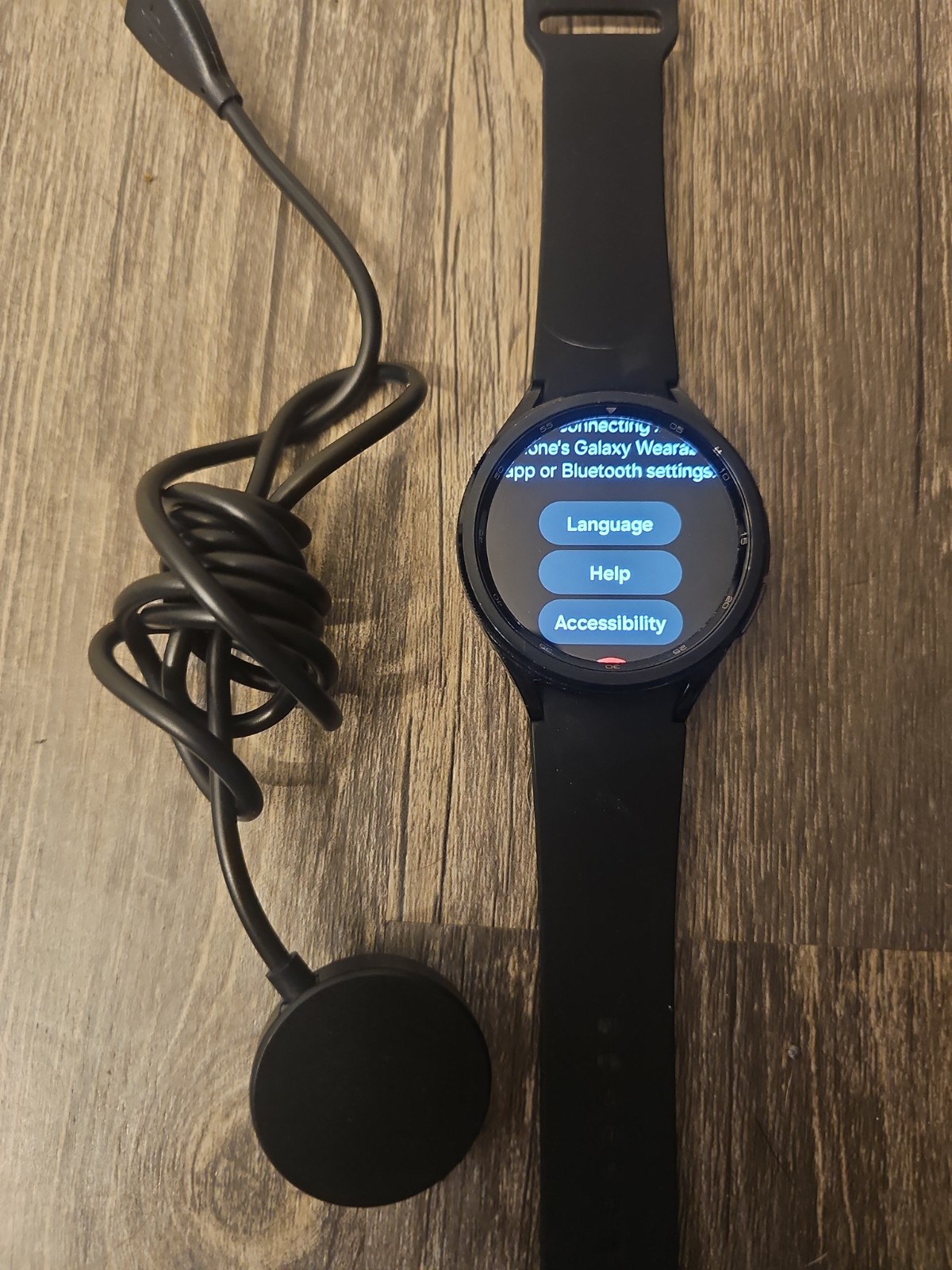 Samsung Galaxy Watch6 SM-R940 44mm Aluminum Case with Sport Band – Graphite