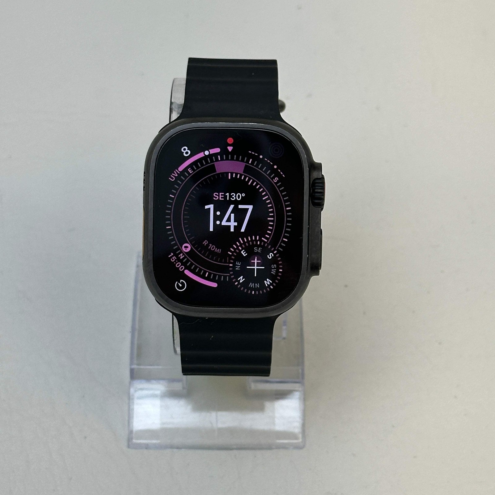 Unlocked Apple Watch Ultra 3 49MM Black Titanium Ocean Band MF0J4LW/A