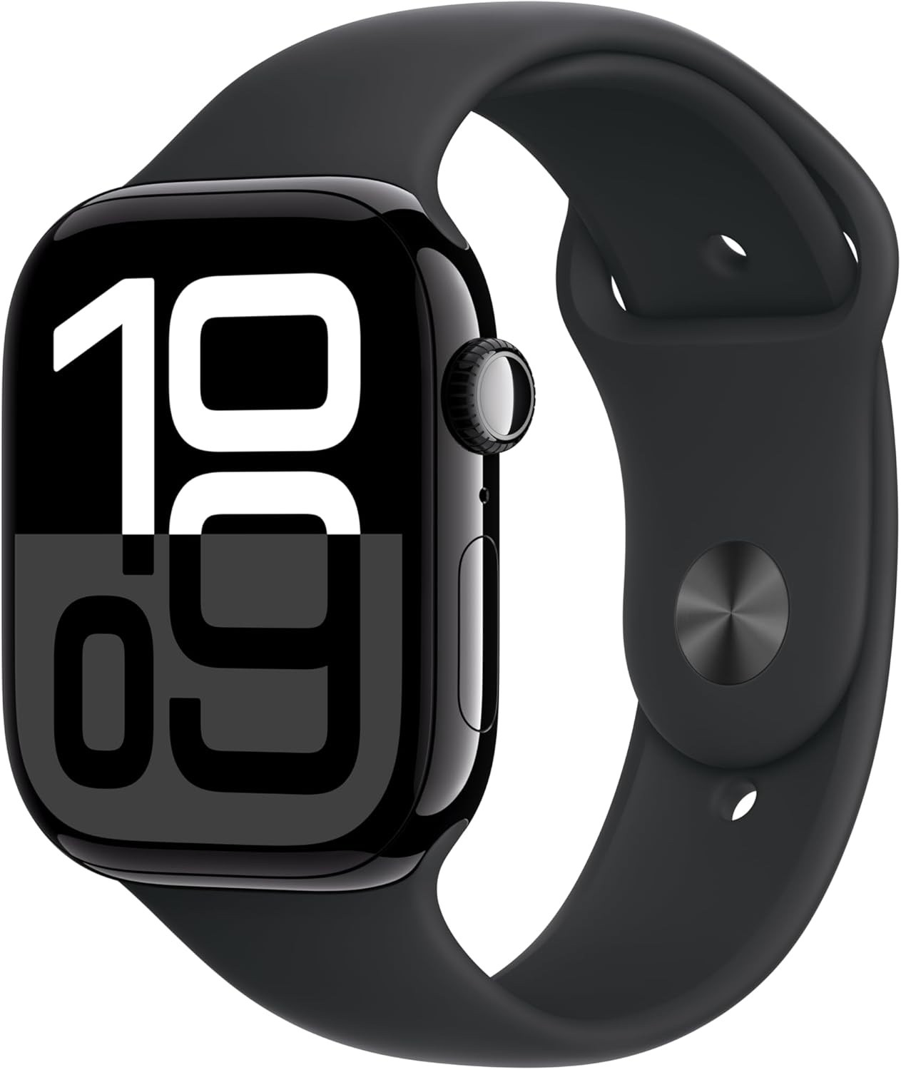 Apple Watch Series 10 [46mm case] Smartwatch with Jet Black Aluminum Case