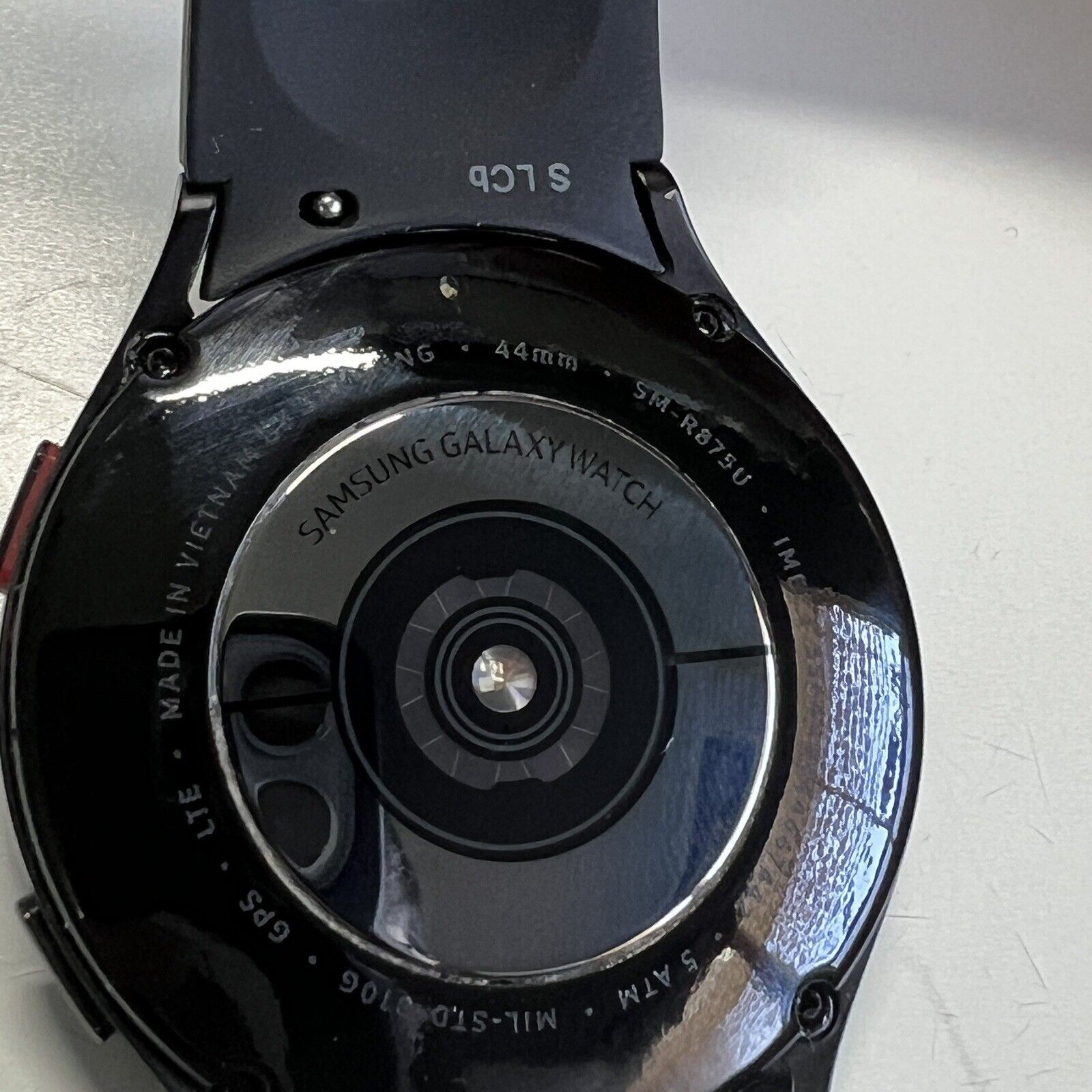 Samsung Galaxy Watch4 Smartwatch 44mm LTE Black Athletic Sport Band