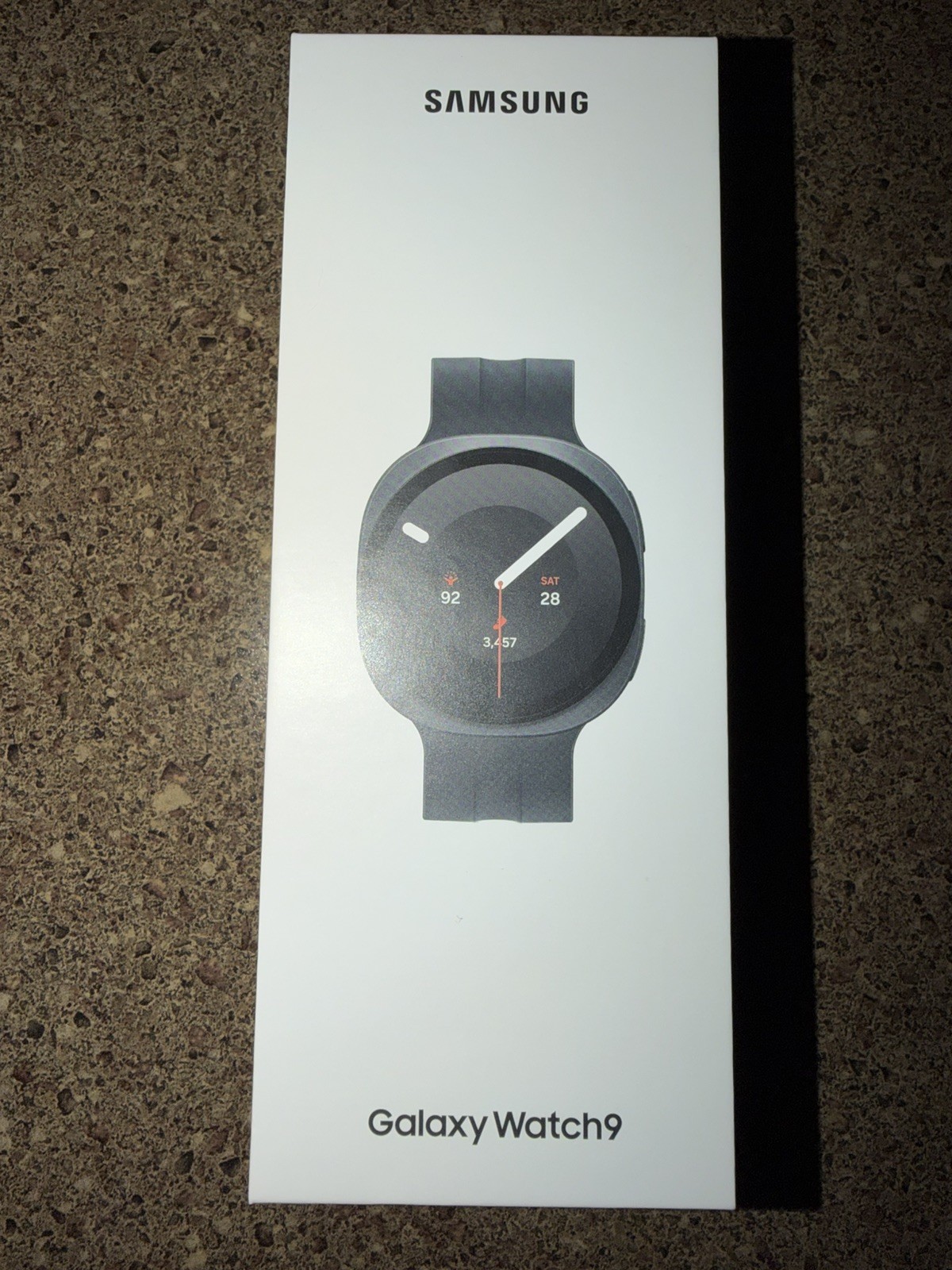 SEALED Samsung Galaxy Watch9 44mm Graphite Bluetooth SM-L350