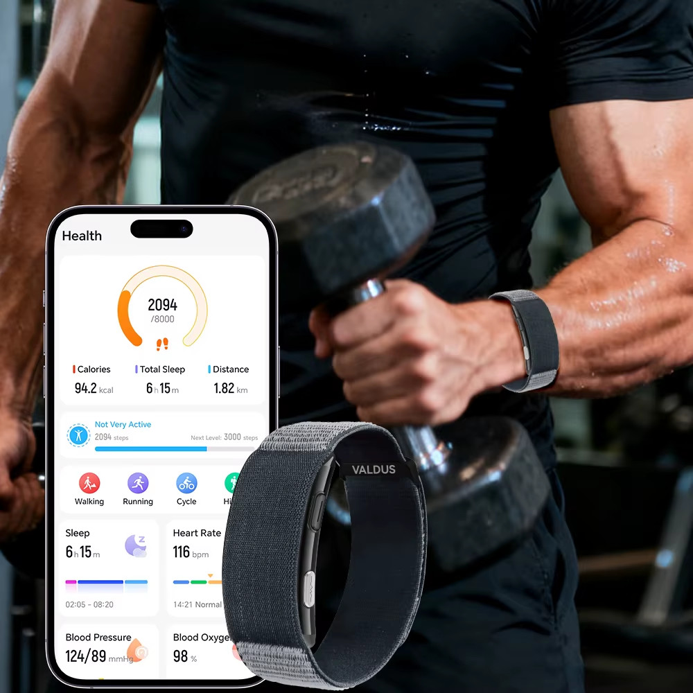 VITRO ECG Smart Bracelet Heart Rate Blood Pressure Waterproof Long Battery Life