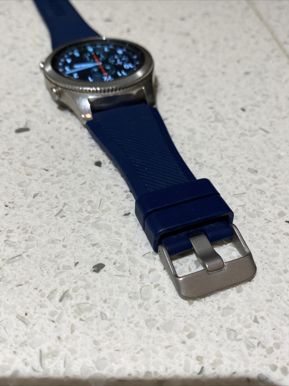 Samsung Galaxy Gear S3 Classic SM-R770 Silver With Navy Band