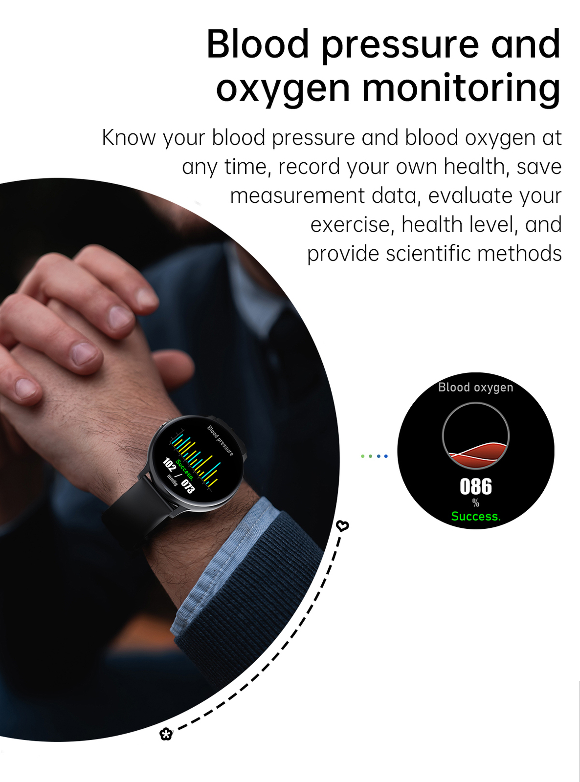 Smart Watch Bluetooth Call Wrist Watch Music Play Smartwatch Touch Screen