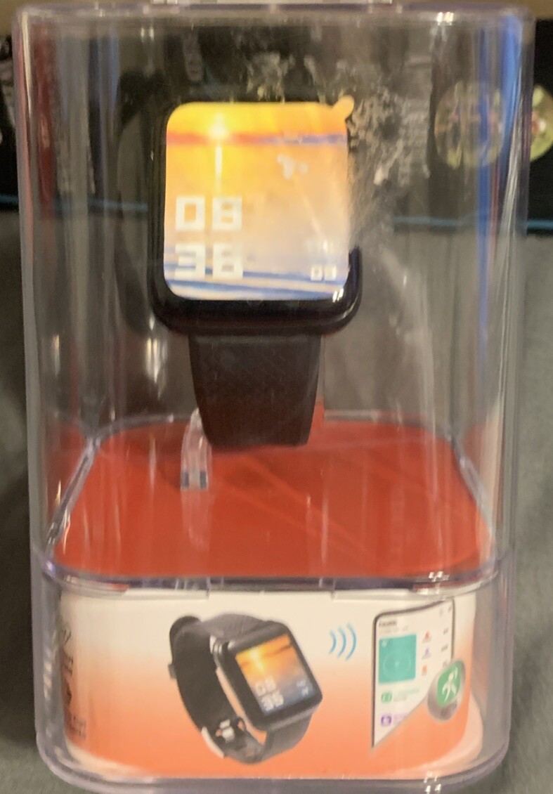 Vivitar Bluetooth Smartwatch In Case Multifunction, New In Package, Excellent!