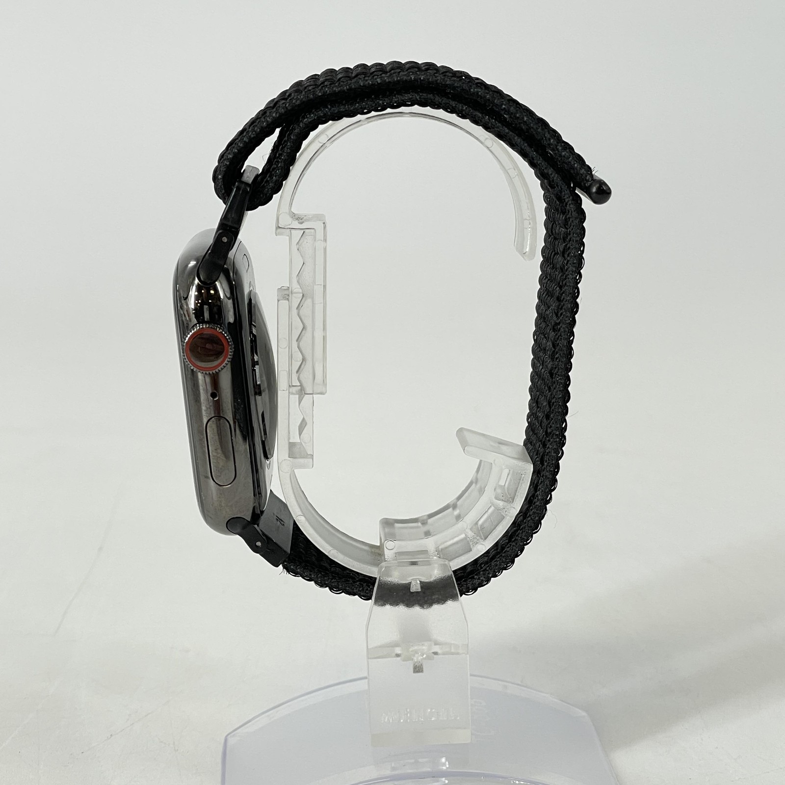 Apple Watch (Series 7) 45mm Graphite Stainless Steel (LTE) w/ Sport Loop – Good