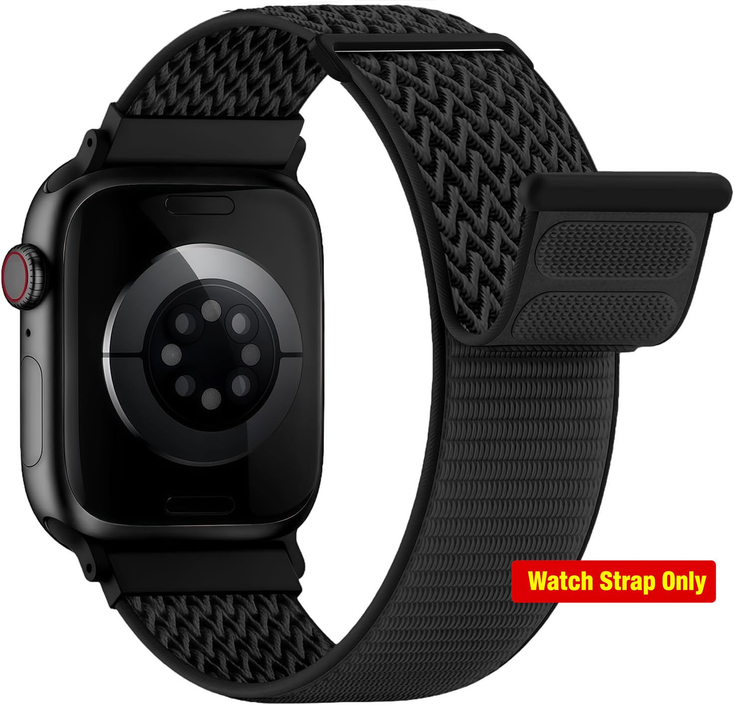 Soft Fabric Nylon Sport Loop Strap for Apple Watch Series 7 44mm Compatible Band
