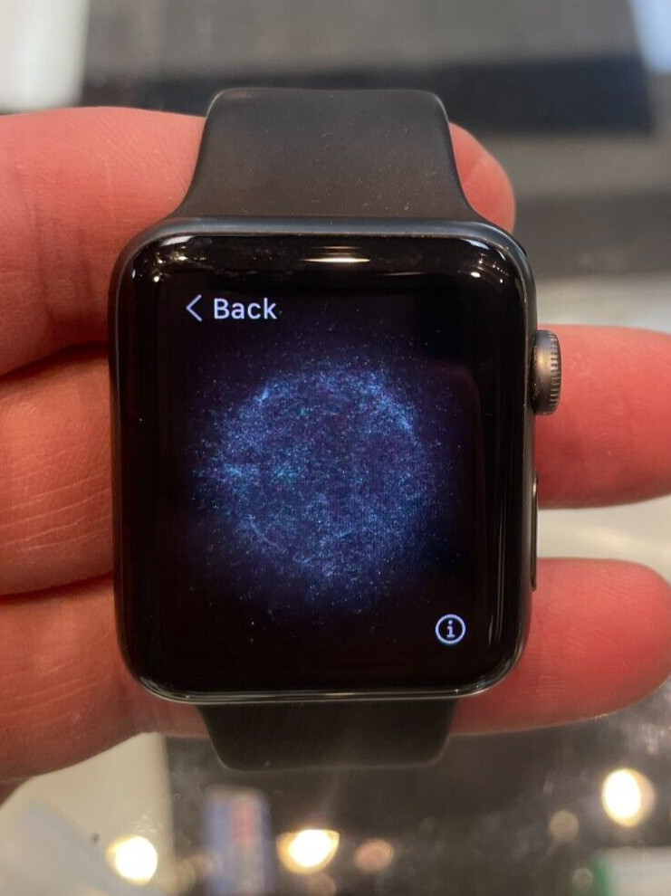 Apple Series 3 WR-50M 42mm Aluminum Case Turns On for Parts