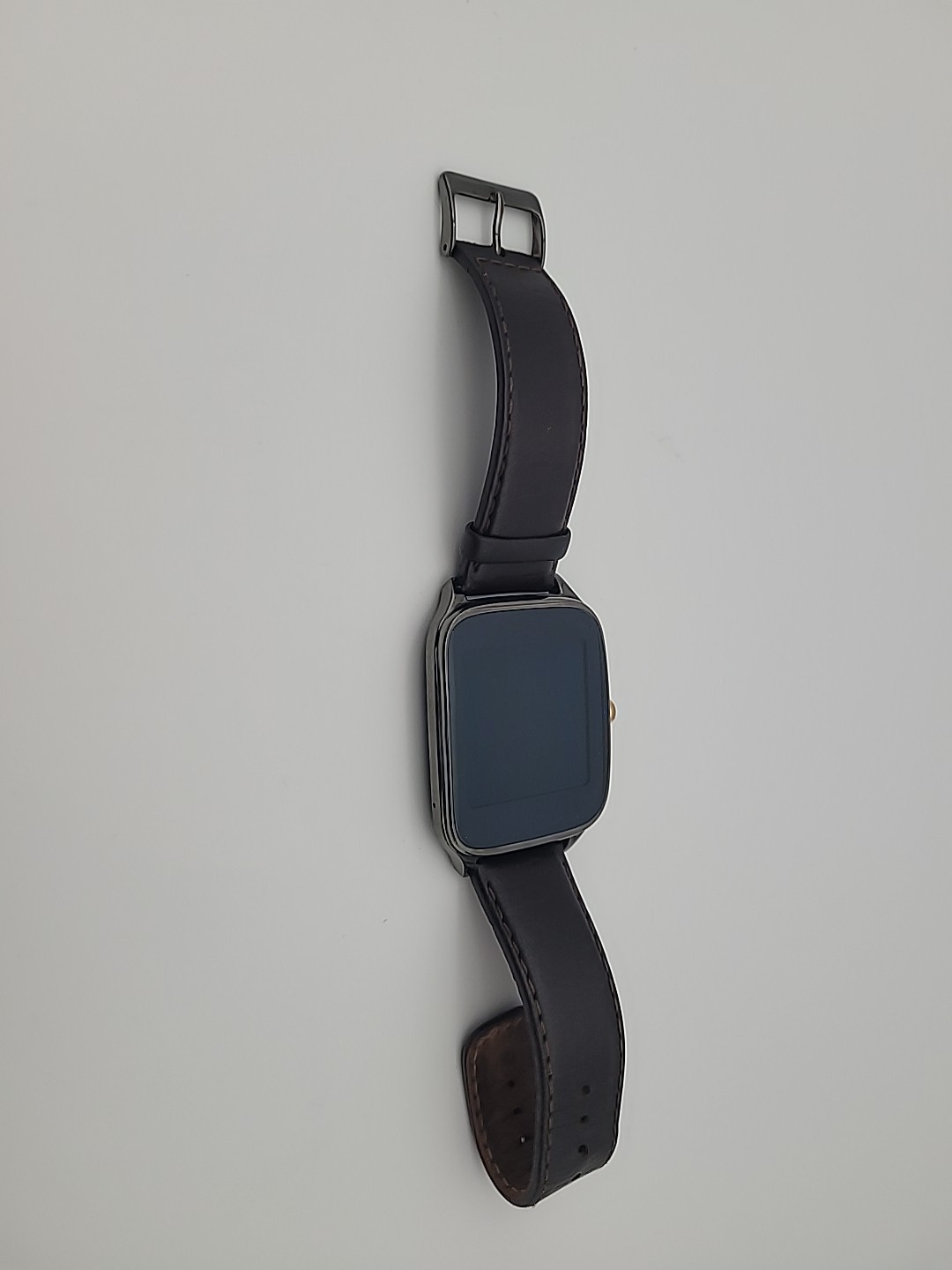 ASUS ZenWatch 2 WI501Q 45mm Smartwatch Stainless Steel Case Black Leather Band