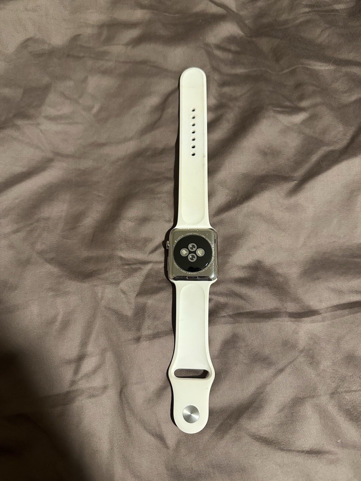 Apple Watch 1st Gen (Series 0) 42mm Stainless Steel Case A1554 Sapphire Crystal