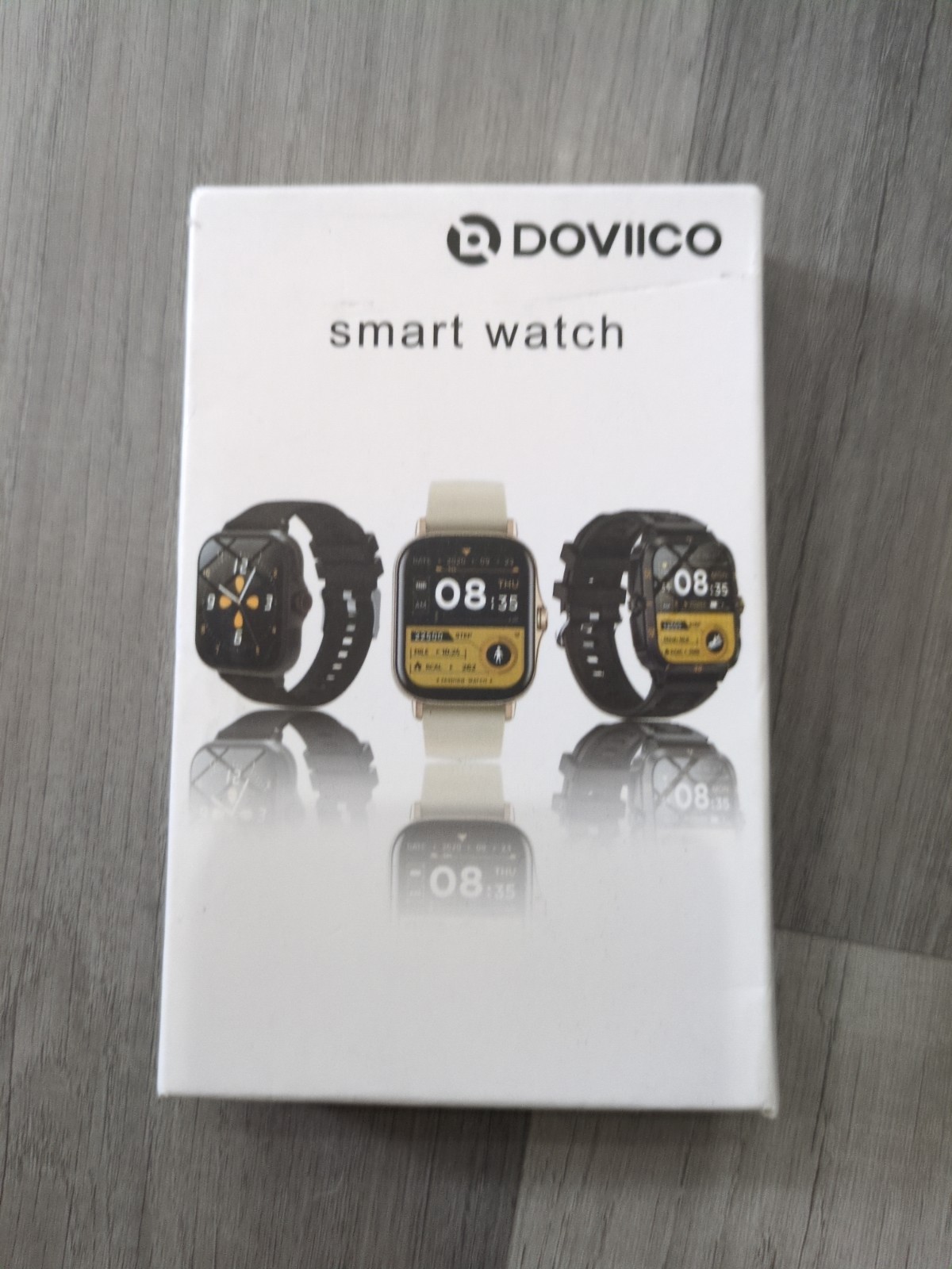 DOVIICO Smart Watch Pink Fitness And Daily Life for iPhone and Android