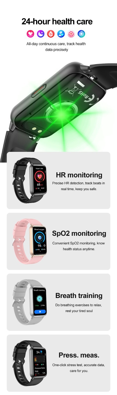 HK72 Smart Watch 1.47 AMOLED Bluetooth Call Voice Waterproof Sport