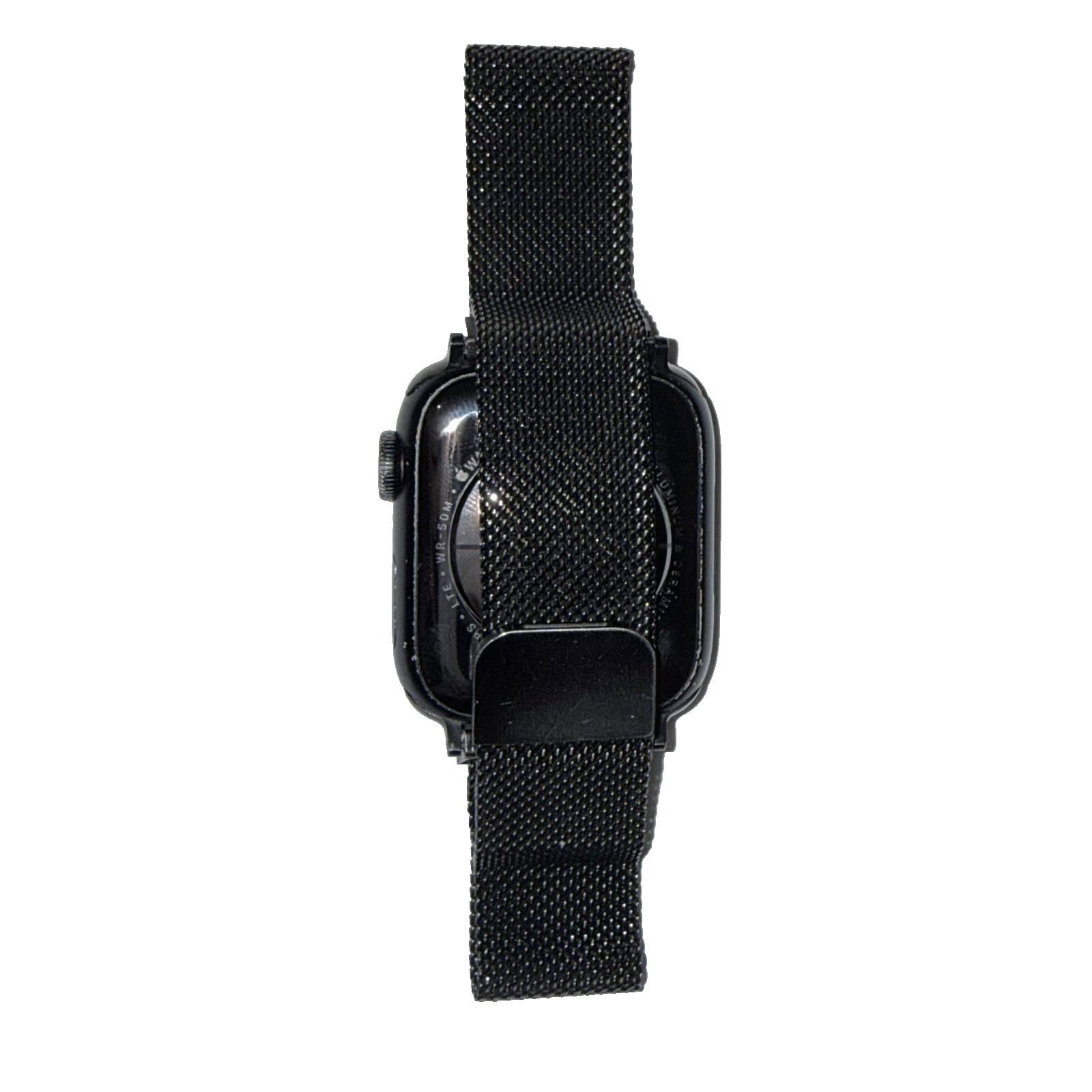 Apple Watch Series 7 41mm GPS + Cellular Midnight Aluminum – Steel Band