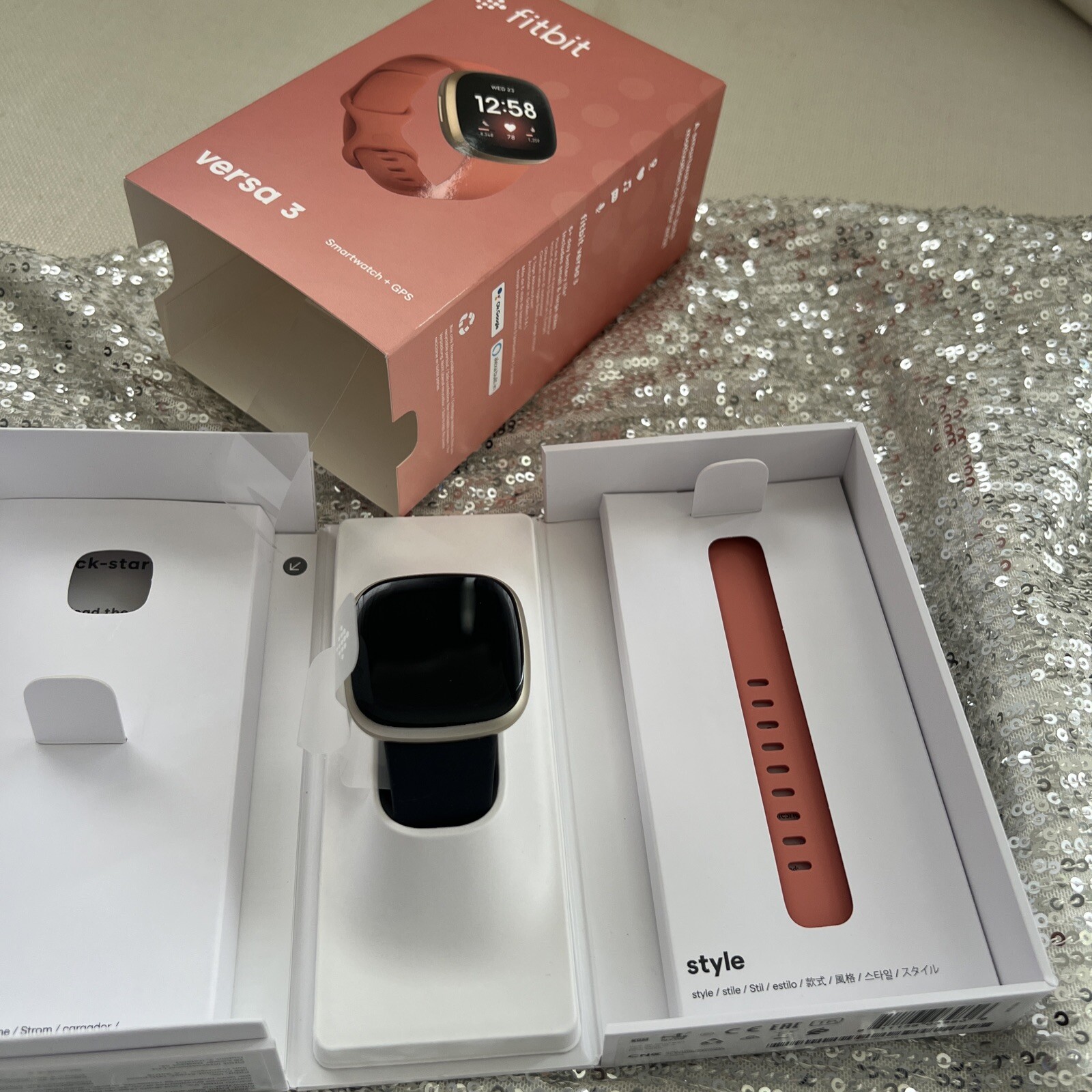 Fitbit Versa 3 Smart Watch + GPS