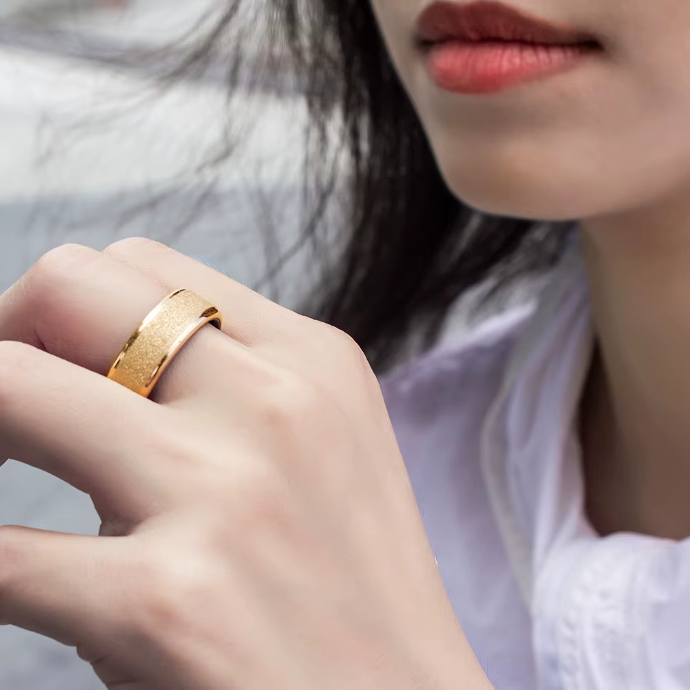 R10 Smart Ring with Charging Case for Men Women, Health and Sleep Monitor, 5ATM