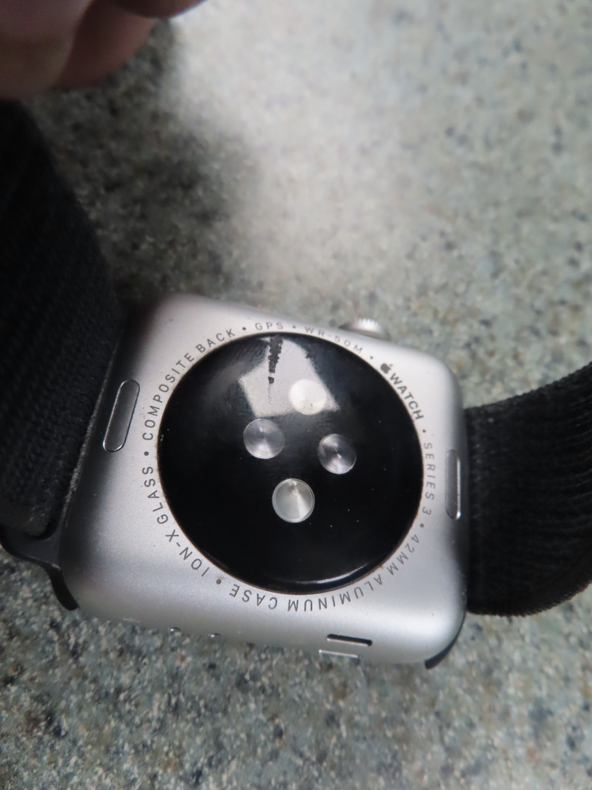 Apple Watch Series 3 42mm Aluminum Case GPS LTE WR-50m Smart Watch