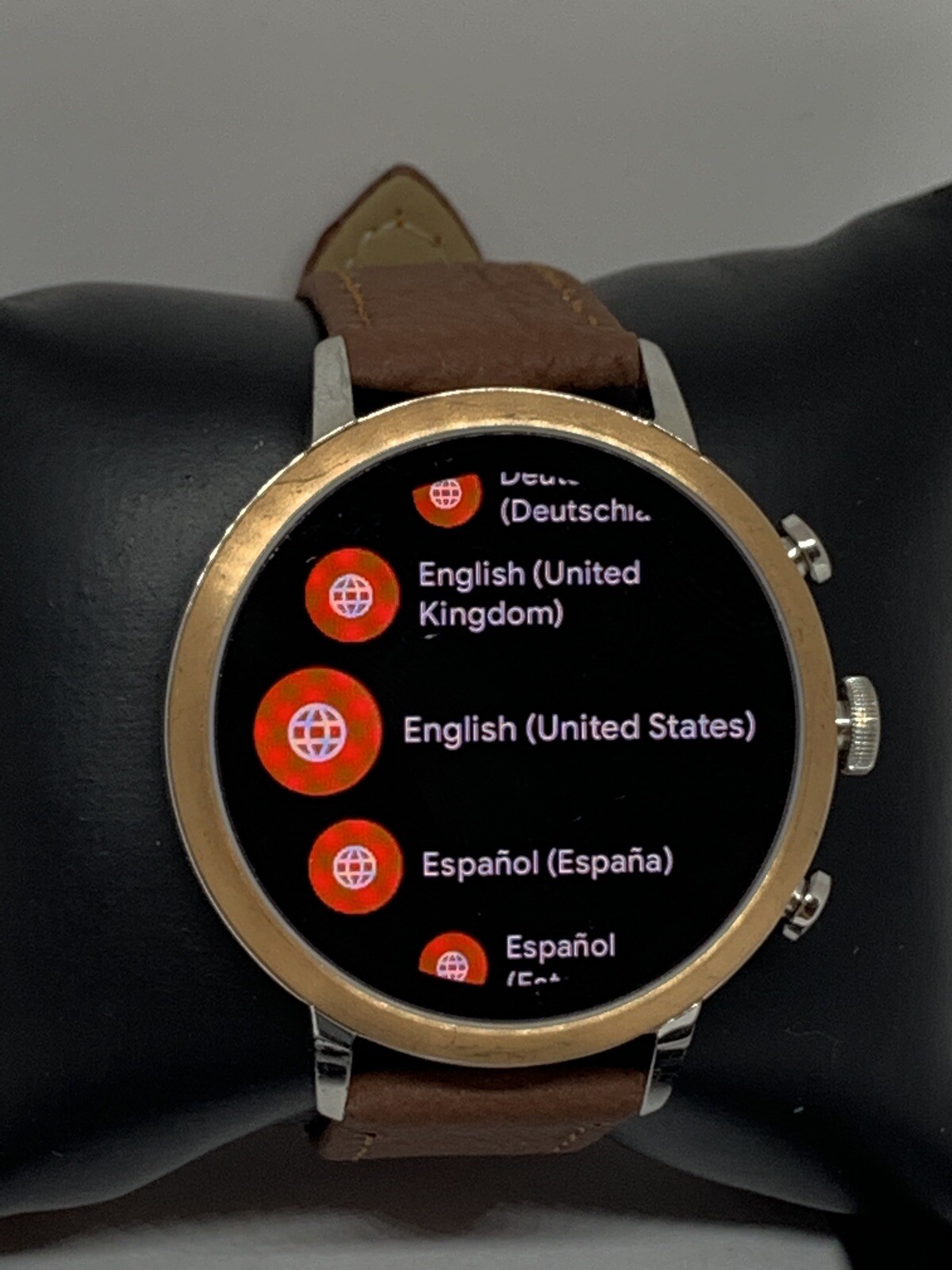 Fossil Gen 4 Authentic Digital Dial Smart Watch Custom Band FTW6016 QT762
