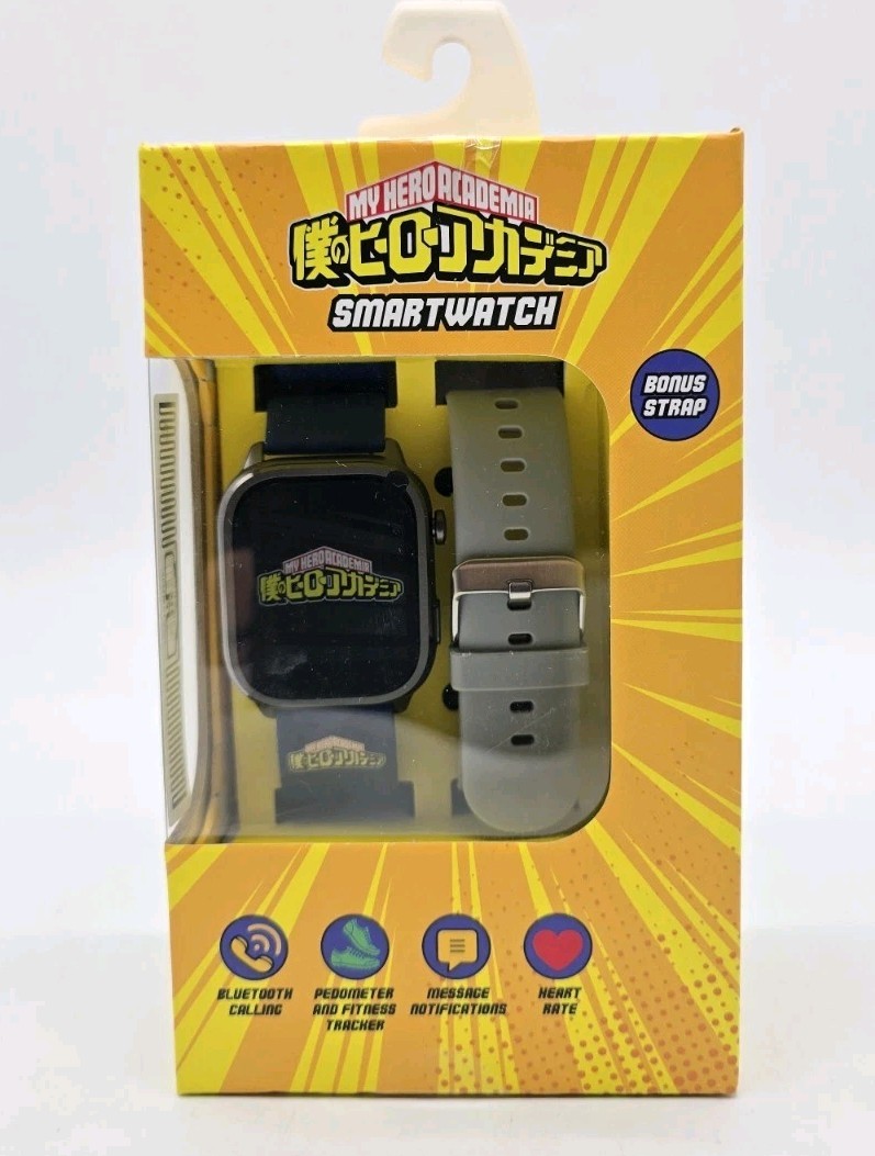 My Hero Academia iTime Digital Smartwatch with Extra Band New IOS 10 & Android 5