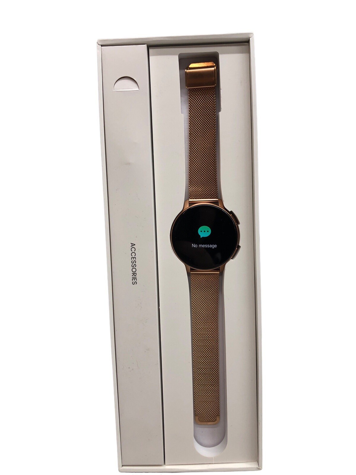Btaxydg S53 Womens Pink Rose Gold IP68 Heart Rate Android/iOS Smartwatch 1.39″