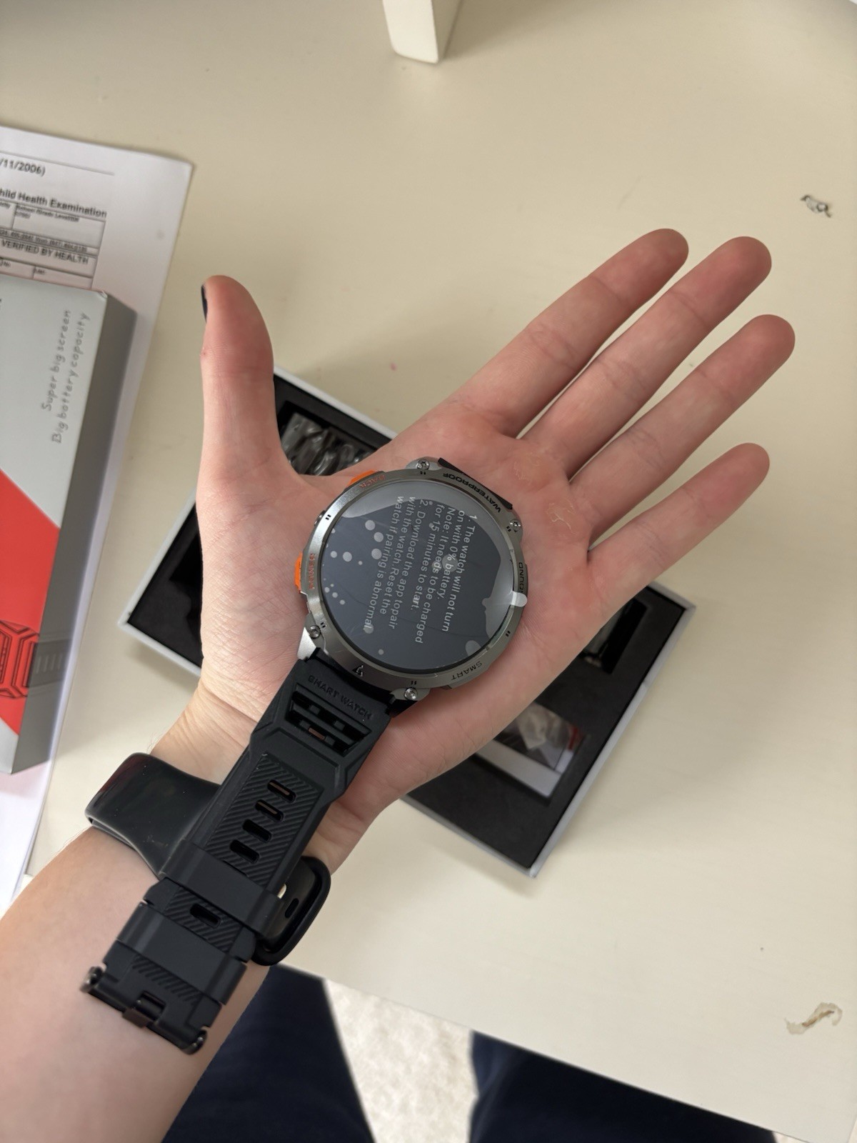 Sport Smart Watch with Fit Cloud Pro Fitness Tracker Blood Pressure Heart Rate