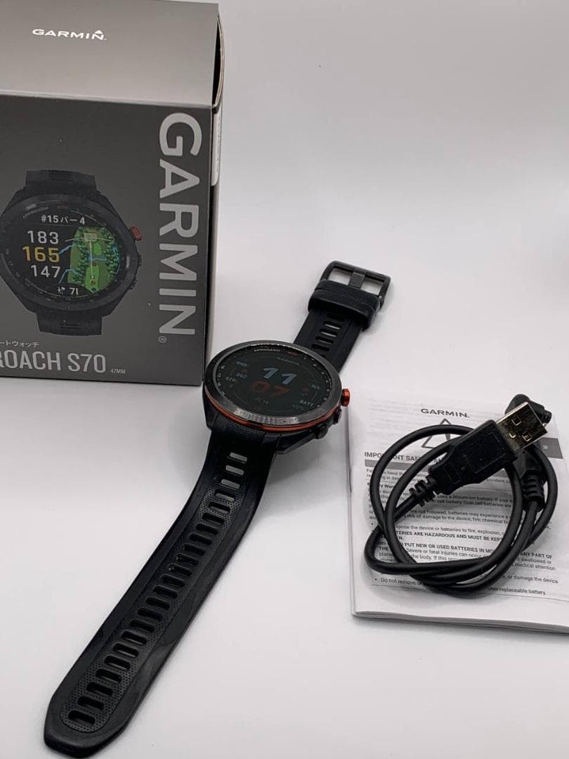 GARMIN Approach S70 Smartwatch GPS Pre-Owned Golf GPS Watch Golf Outdoor