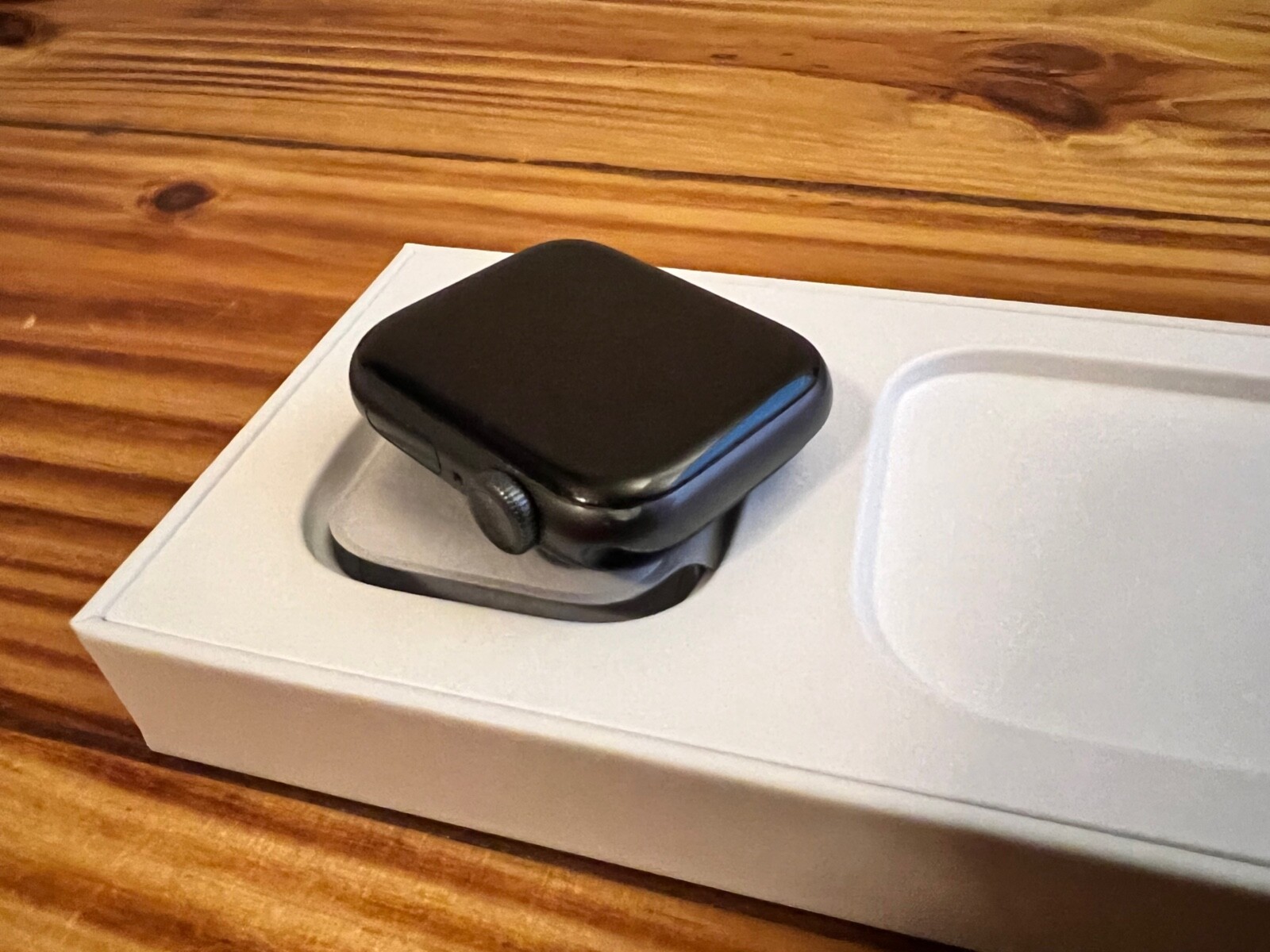 Apple Watch Series 6 (GPS) 40mm Space Gray with Black Sport Band