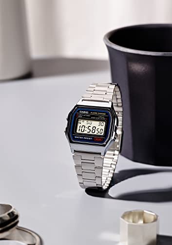Casio A158WA-1JH Men’s Silver Watch Casio Collection Japan NEW