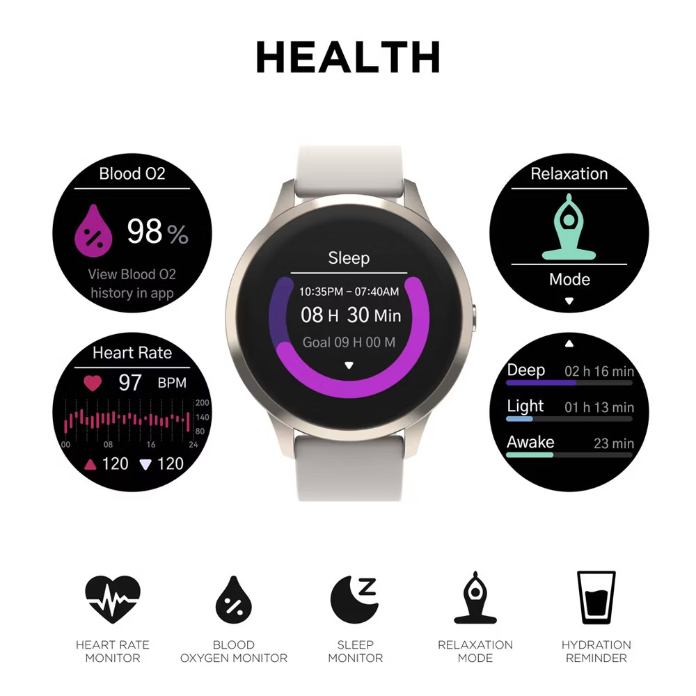 iTouch Sport 4 Smartwatch – Titanium