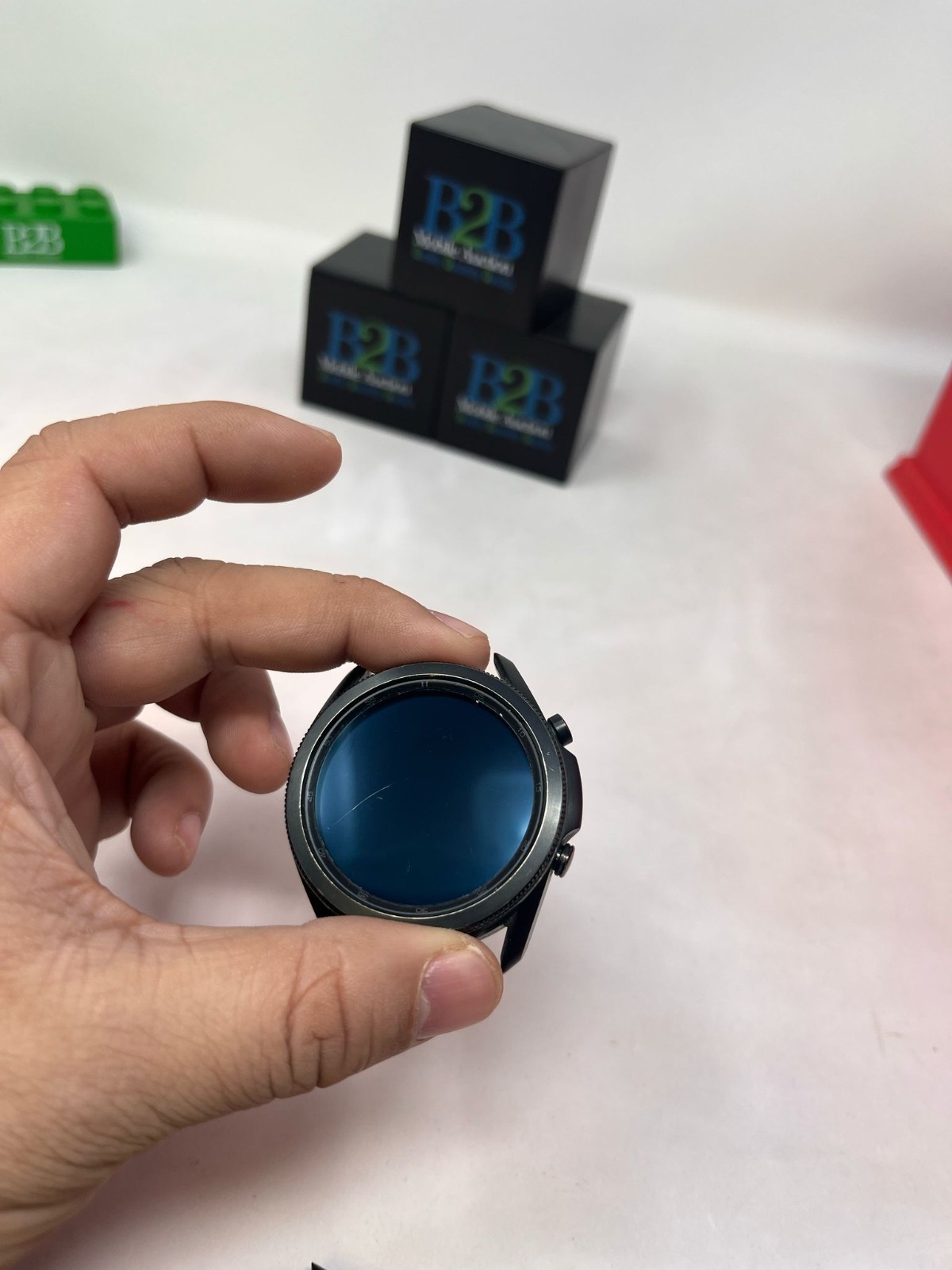 Samsung Galaxy Watch3 45mm GPS Only-No Band-Wifi-Silver-For Parts Only