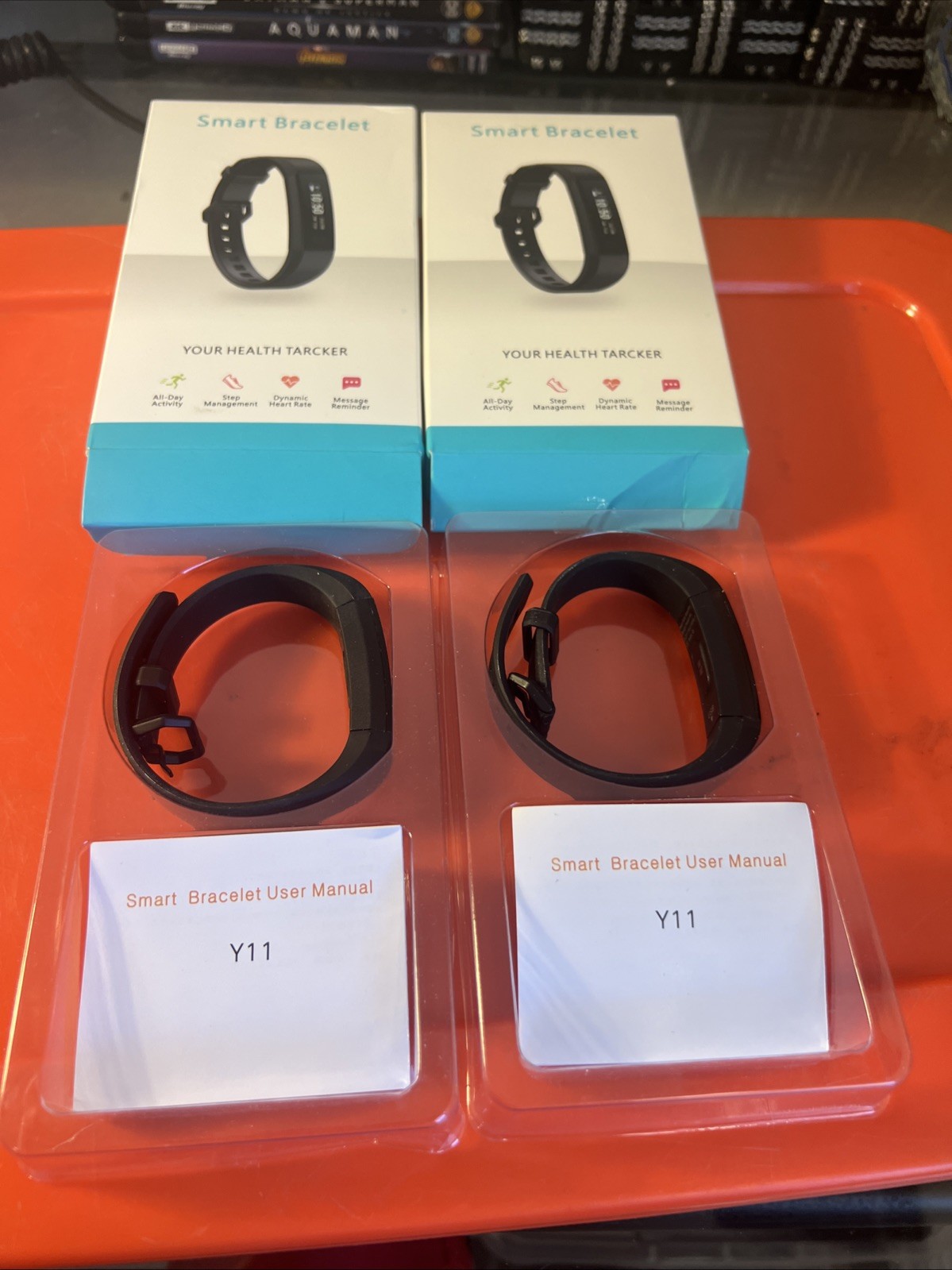 2 X Smart Bracelet – Health Tracker – Open Box