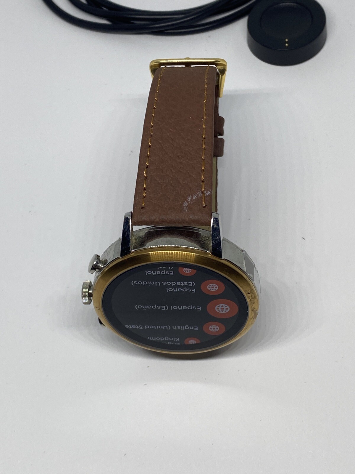 Fossil Gen 4 Authentic Digital Dial Smart Watch Custom Band FTW6016 AB121