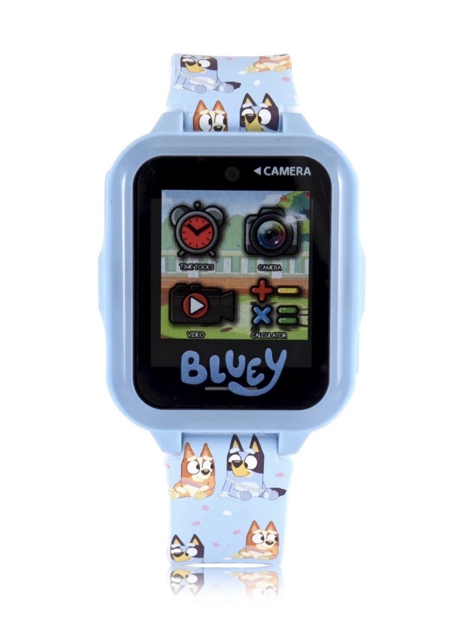 Bluey Touchscreen Kids’ Smart Watch w/ Silicone Strap Multifunction & 6 Games