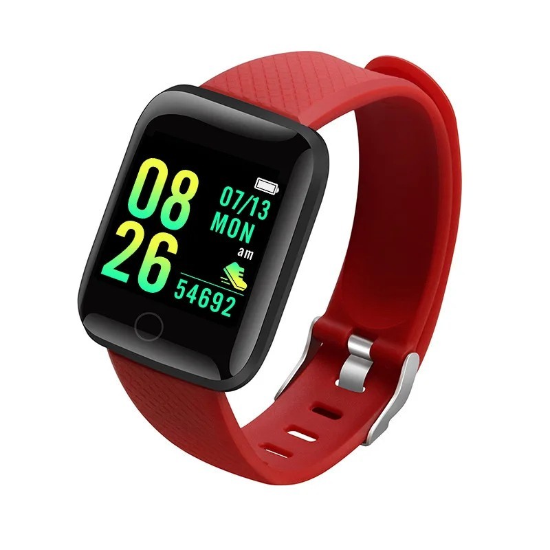 Smart Watch D13 Y68 116Plus Fitness Tracker Heart Rate Monitor Sport Smartwatch